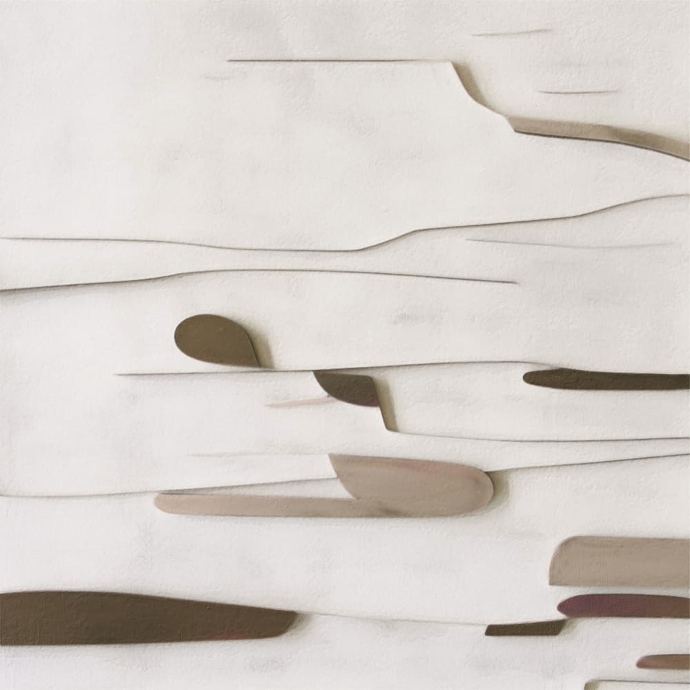 Layered Abstract Forms by Alma — canvas wall art