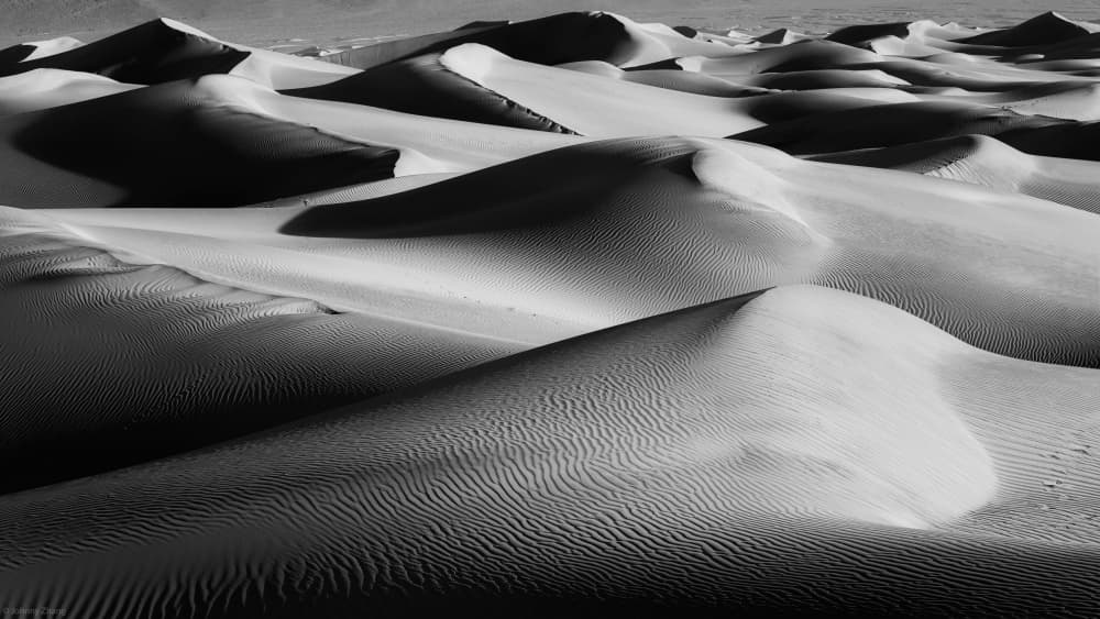 Dramatic Desert Dunes by Johnny Zhang — canvas wall art