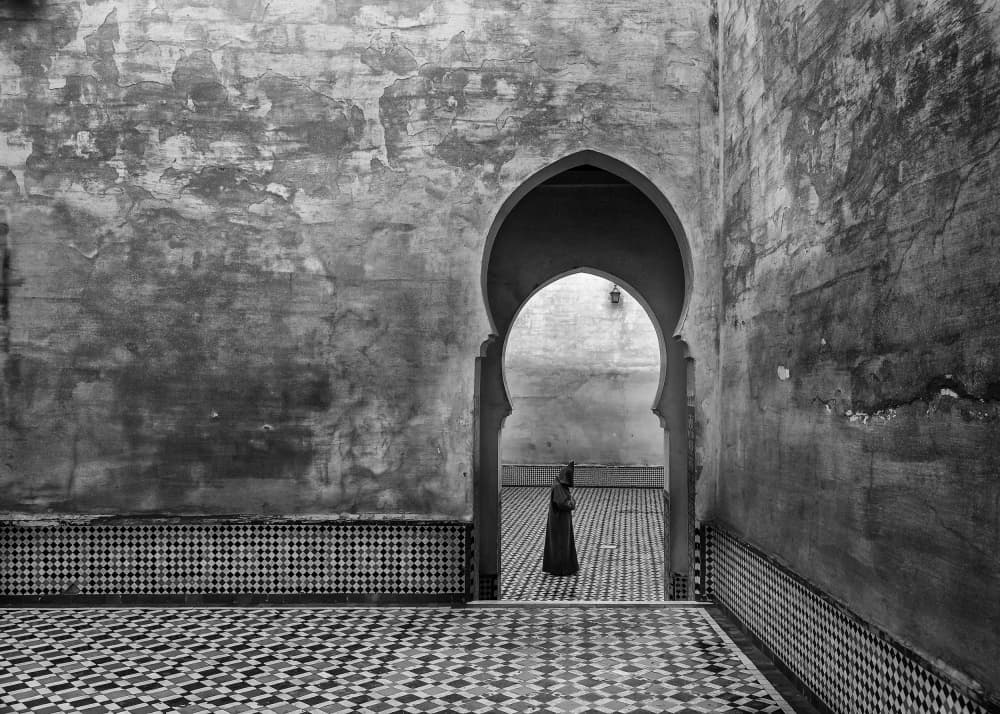 Moroccan Archway Solitude