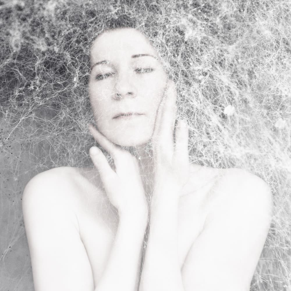 Ethereal Woman Portrait by Gert Lavsen — canvas wall art