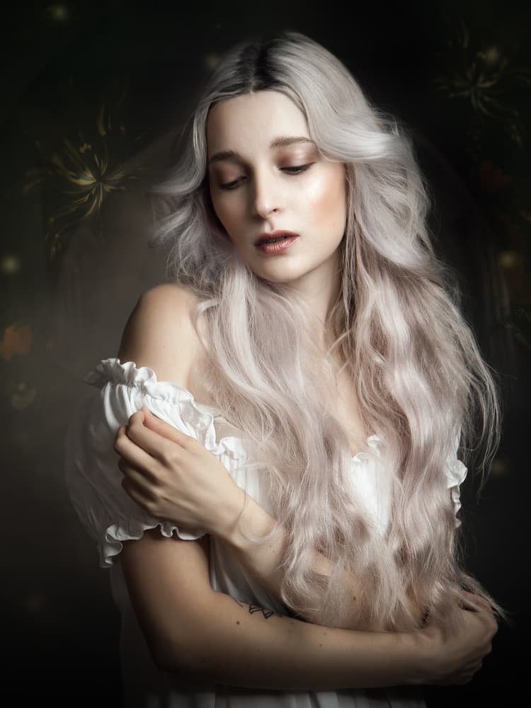 Soft Blonde Beauty by Siegart — canvas wall art