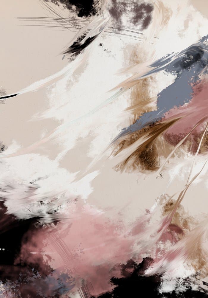 Abstract Brushstroke Flow by Pictufy Studio II — canvas wall art