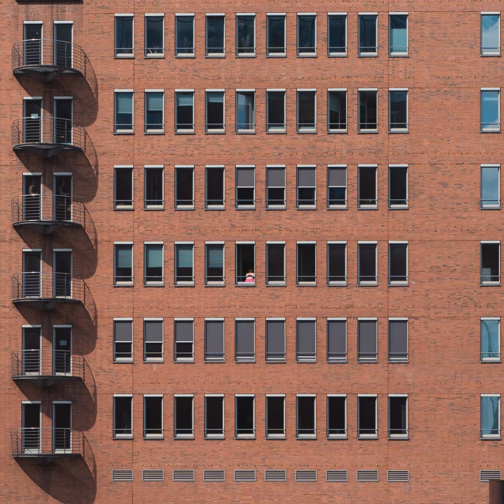 Urban Facade Observer by Cembrzynski Ignacy — canvas wall art