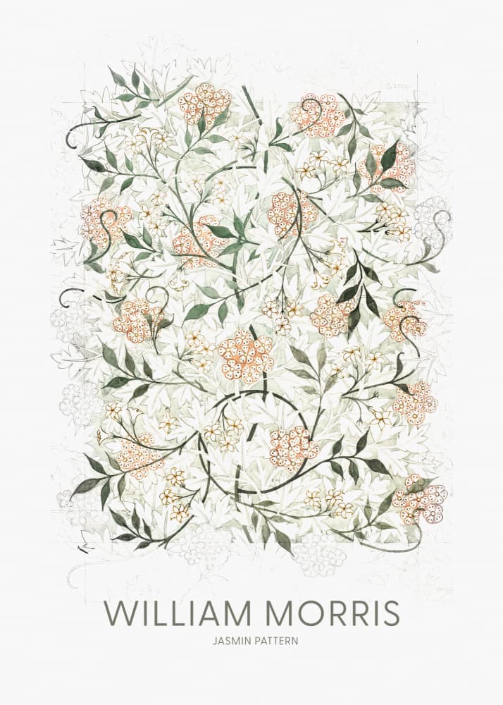 Jasmine by William Morris — canvas wall art