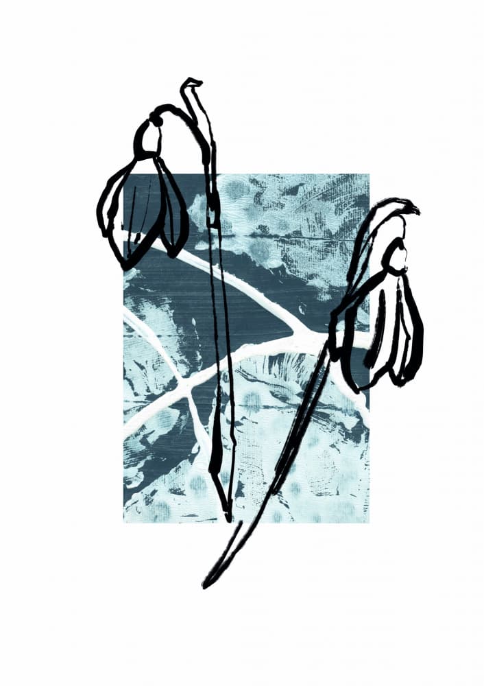 Abstractbotanicsno01 by Treechild — canvas wall art