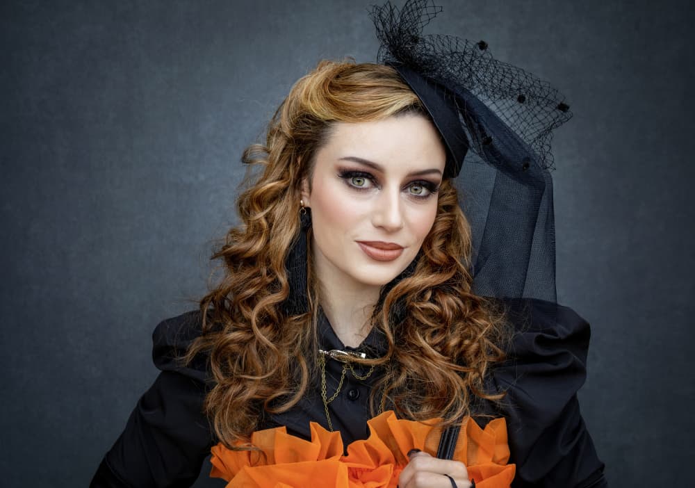Gothic Fashion Portrait by Daniel Springgay — canvas wall art