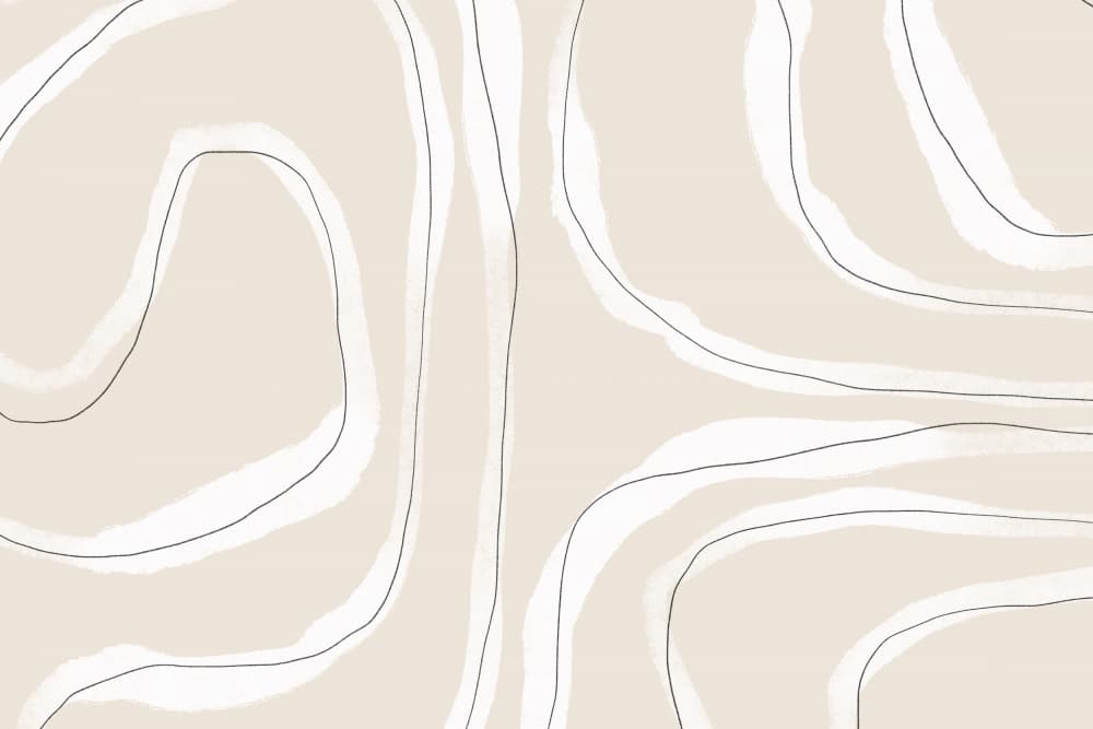 Gentle Strata Lines by uplusmestudio — canvas wall art