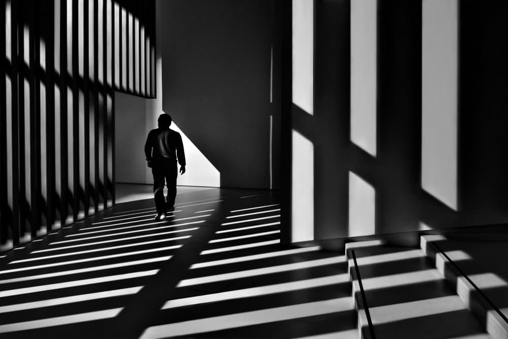Walking Through Shadows by Florentinus Joseph — canvas wall art