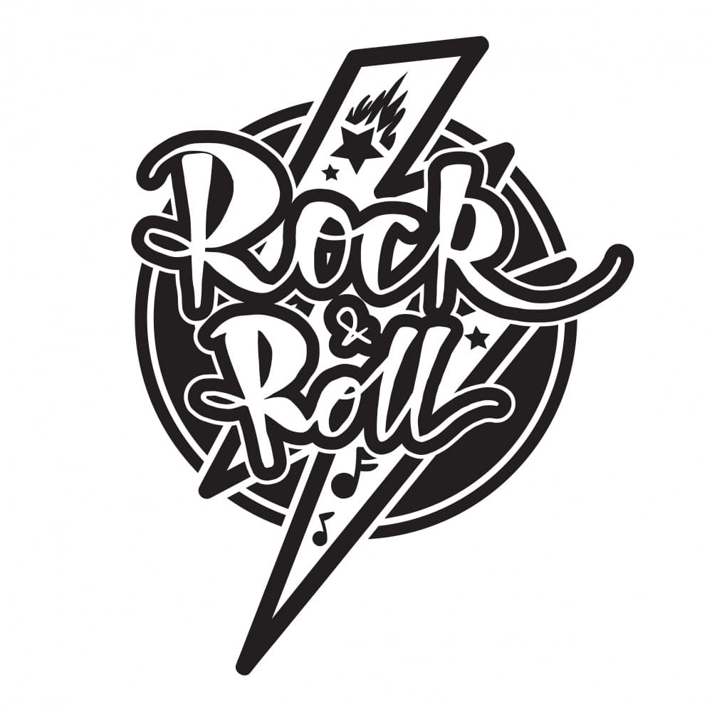 Rock And Roll Energy by Marika Barsrsind — canvas wall art