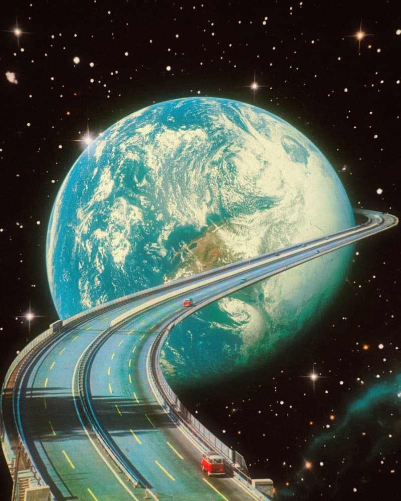 Highway Home by Taudalpoi — canvas wall art
