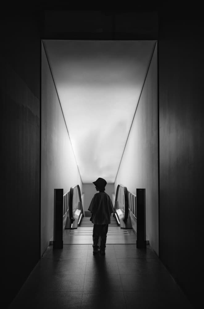 Young Boy's Journey by Bong Goo Kang — canvas wall art
