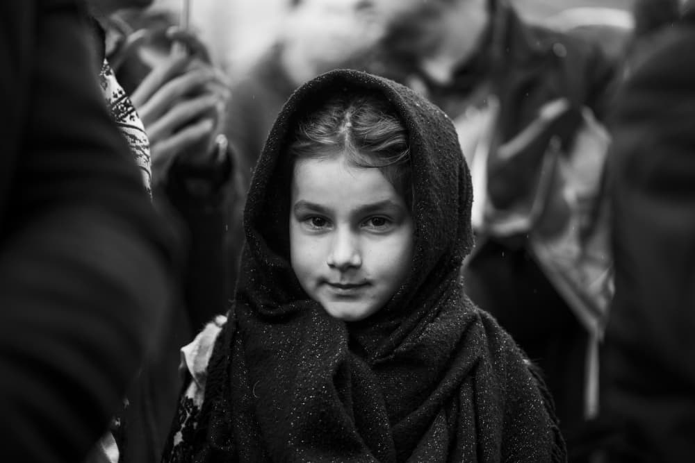 Serious Young Girl by Sveduneac Dorin Lucian — canvas wall art