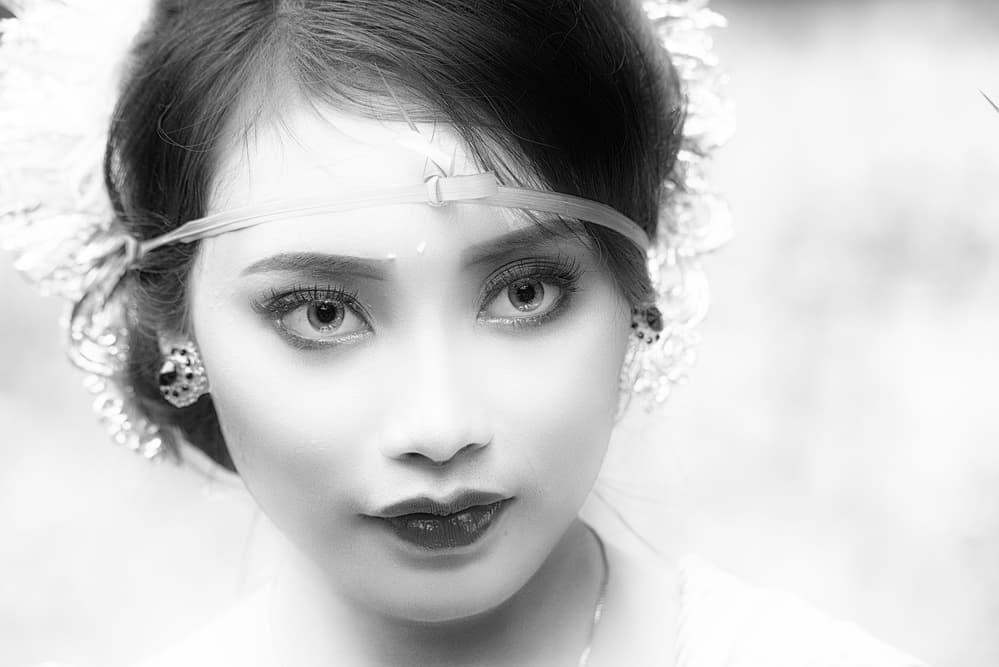 Serene Balinese Bride by Giovanni Cavalli — canvas wall art