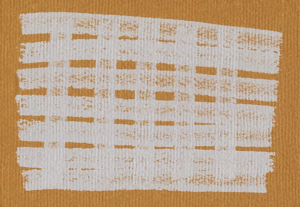 Abstract Woven Grid by Santhosh ch — canvas wall art