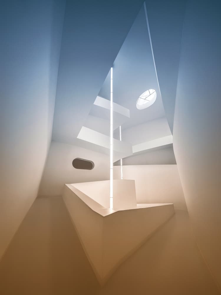 Abstract Architectural Light by Nichole Chen — canvas wall art