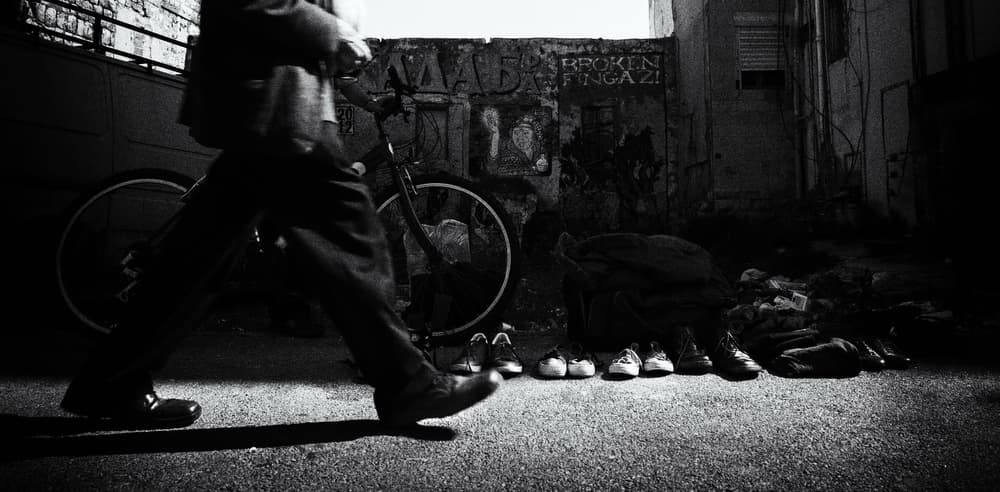 Urban Street Motion by Yuri Shepelev — canvas wall art