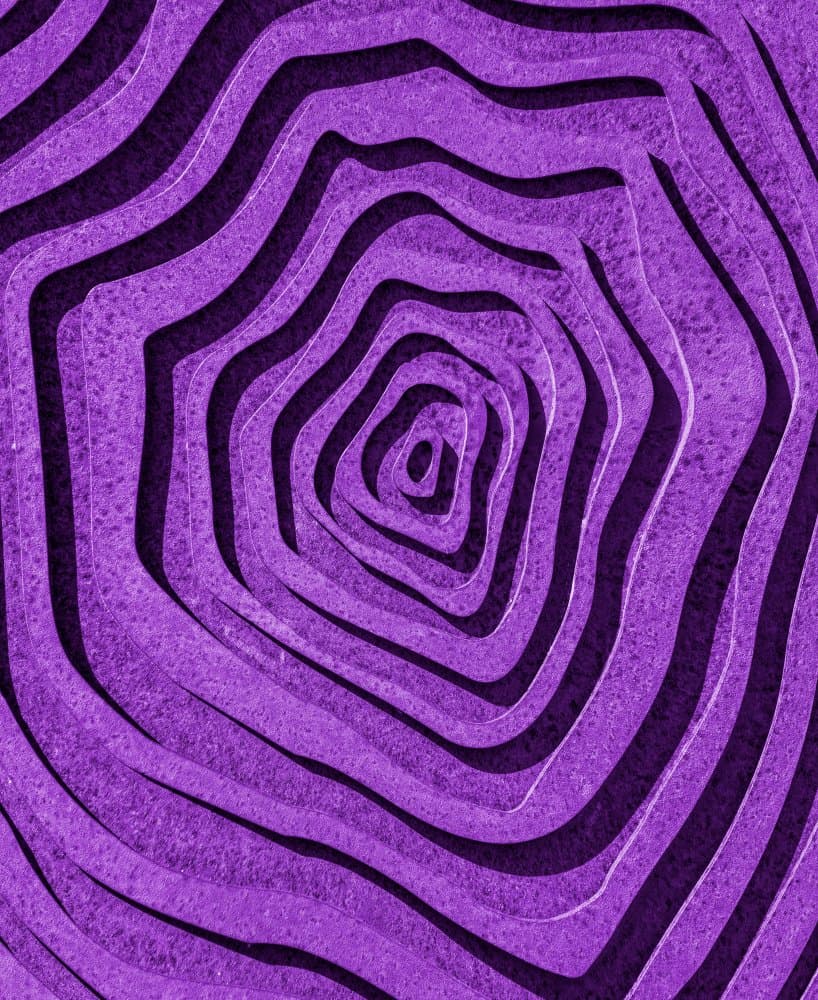 Deep Purple Swirl by Wayne Pearson — canvas wall art
