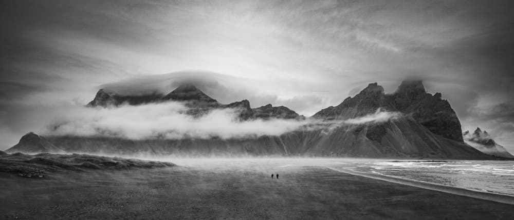 Misty Mountain Coast by Pawel Majewski — canvas wall art
