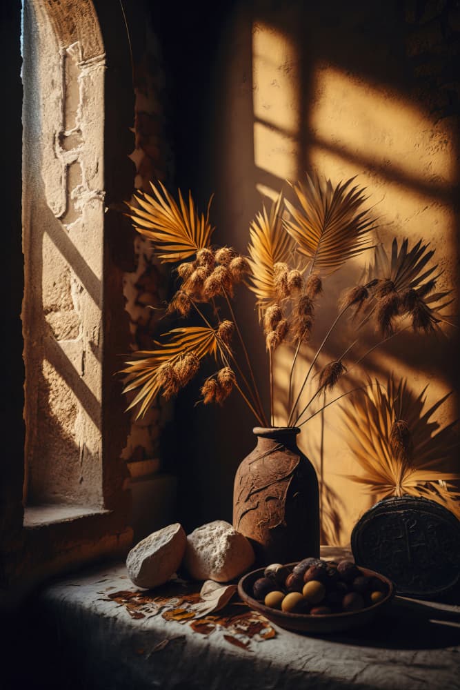 Golden Stillness by Treechild — canvas wall art