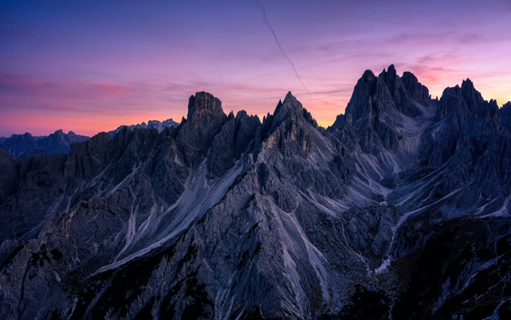 Majestic Mountain Twilight by James Zhen Yu — canvas wall art