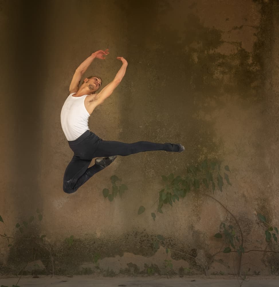 Dynamic Urban Ballet by Yuan Su — canvas wall art