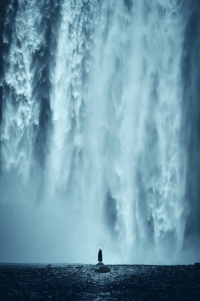 Grand Waterfall Presence by Leroy Souhuwat — canvas wall art
