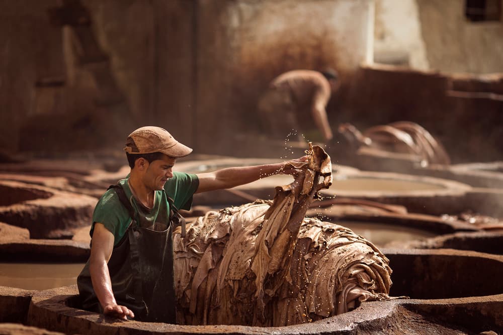 Traditional Tannery Craft by Dan Mirica — canvas wall art