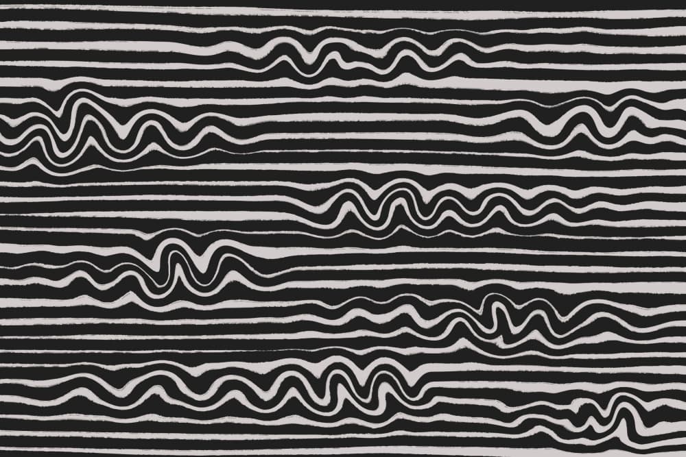 Wave Motion Symphony by Treechild — canvas wall art