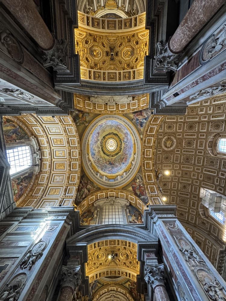 Grand Baroque Cathedral Ceiling by KIMIO KOBAYASHI — canvas wall art