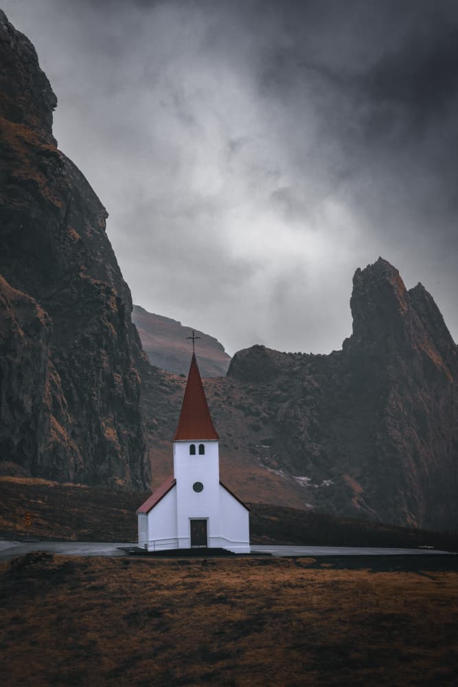 Remote Icelandic Church by Kutub Uddin — canvas wall art