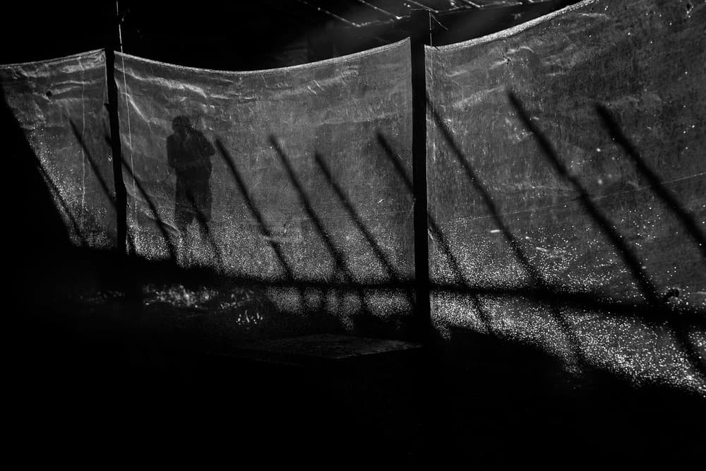 Mysterious Figure Shadows by Ekkachai Khemkum — canvas wall art