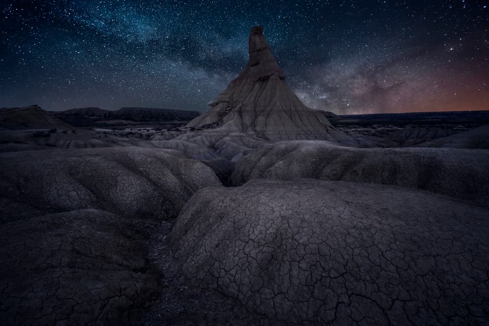 Desert Starry Night by Jorge Ruiz Dueso — canvas wall art
