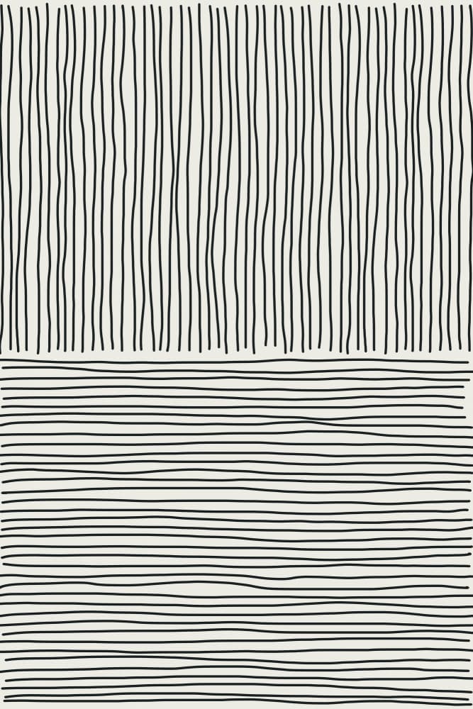 Abstract Line Pattern by jay stanley — canvas wall art
