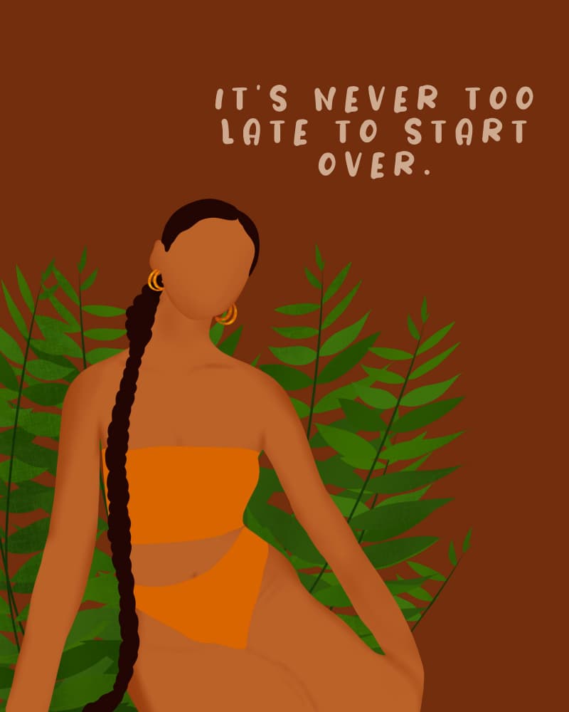 never late by Carelle N'guessan — canvas wall art