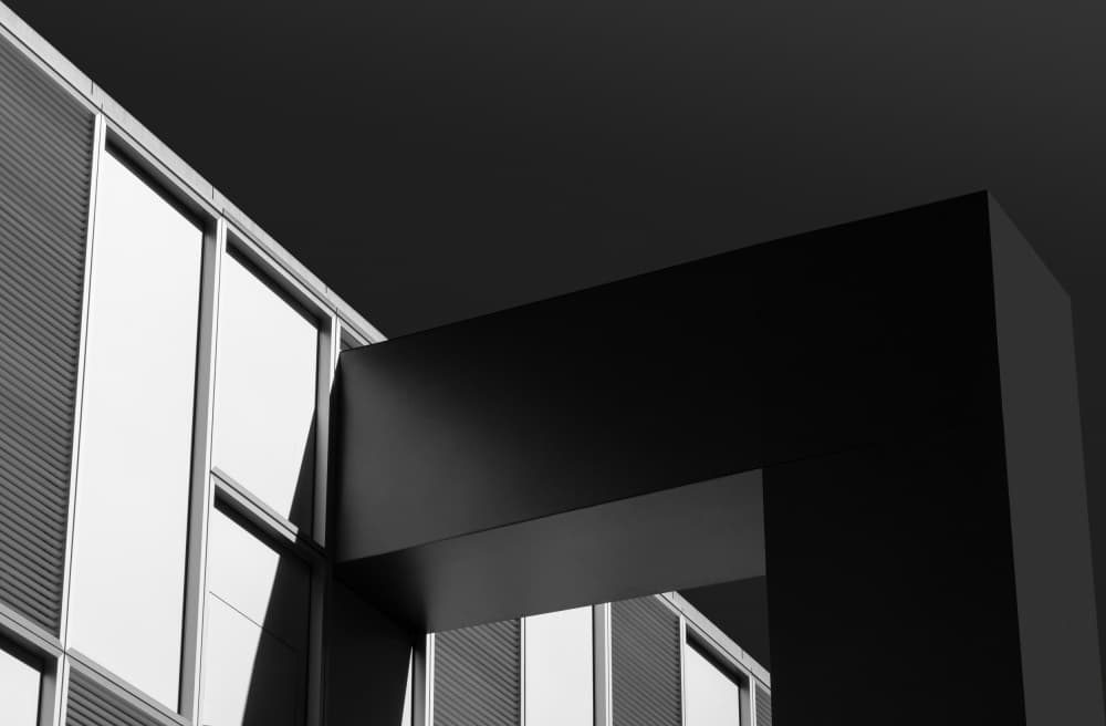 Urban Geometry Contrast by Streiff Marcel — canvas wall art