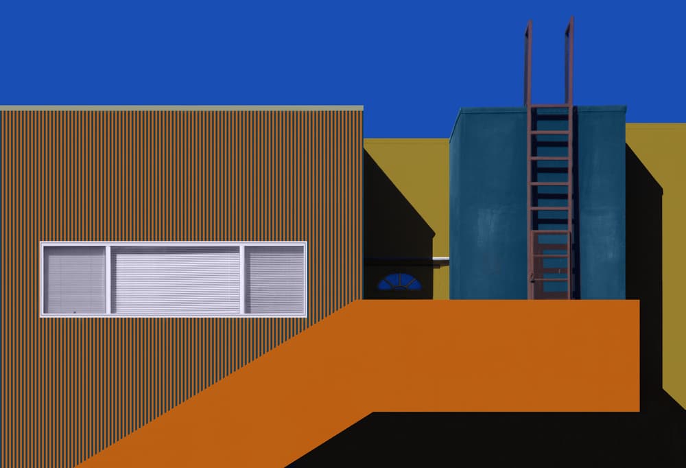 Colorful Urban Architecture by Roxana Labagnara — canvas wall art