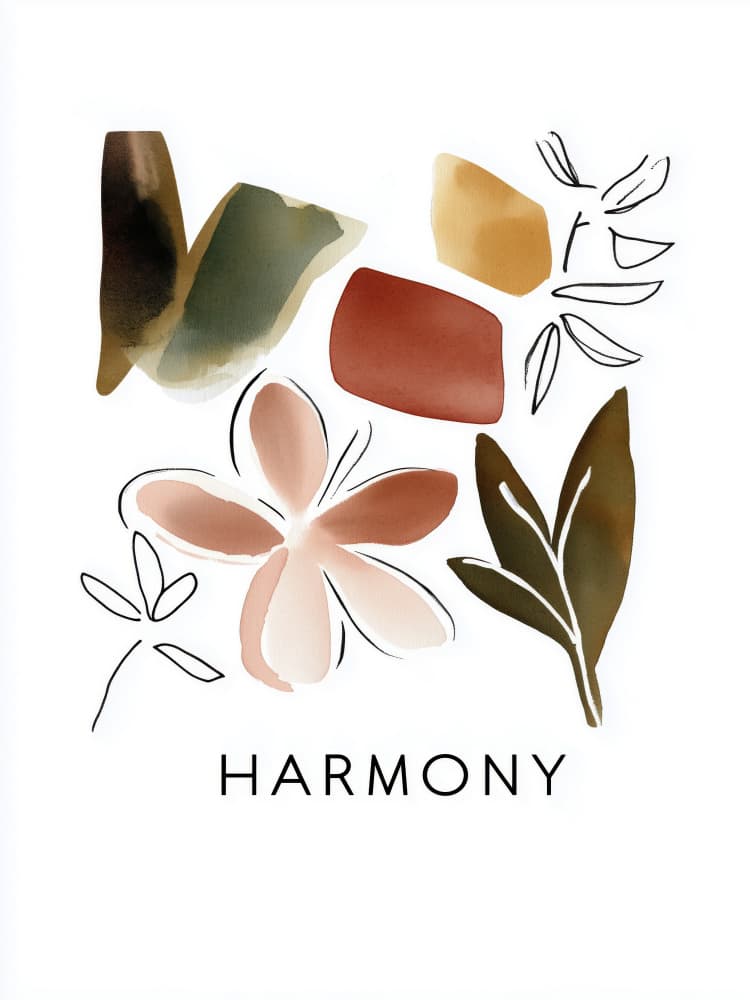 Peaceful Blooms by Treechild — canvas wall art