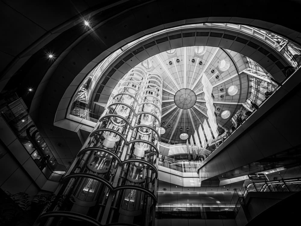Terminal to the Sky by Eiji Yamamoto — canvas wall art