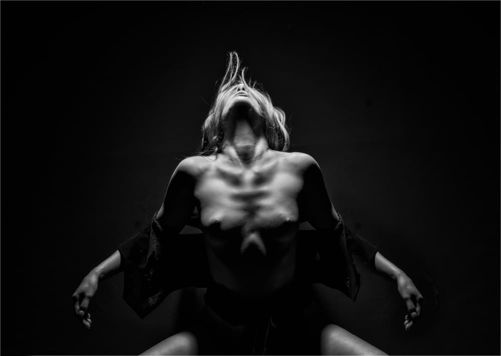 Sensual Dark Form by Colin Dixon — canvas wall art