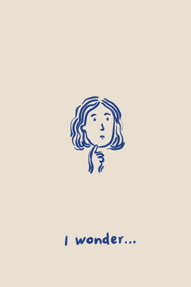 Pondering With Wonder by Treechild — canvas wall art