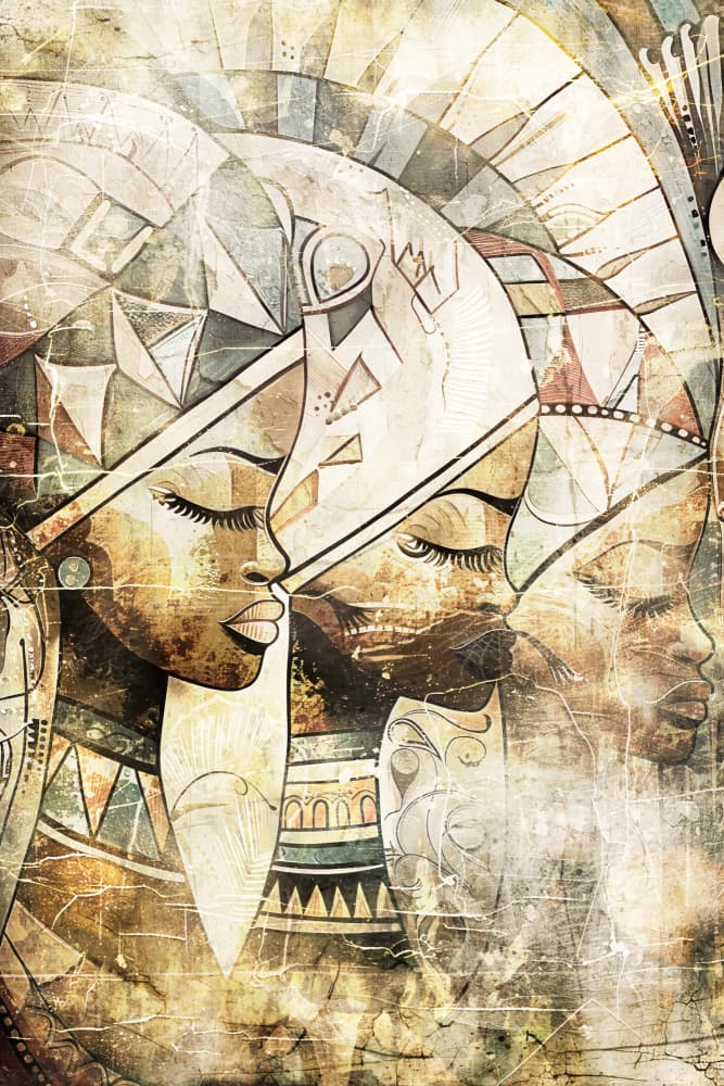 Ancient Egyptian Elegance by Rafal Kulik — canvas wall art