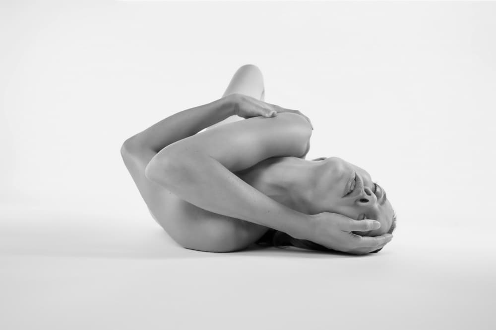Figure In Solitude by Markus Huber — canvas wall art