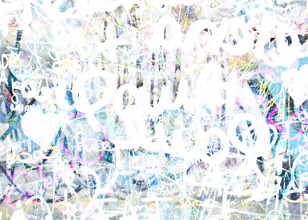 Abstract Urban Graffiti by PASLIER Morgan — canvas wall art