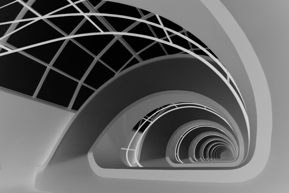 Modern Archway Perspective by Jan Niezen — canvas wall art