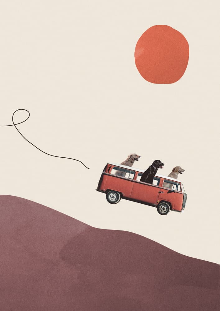 Adventure gang by Maarten Léon — canvas wall art
