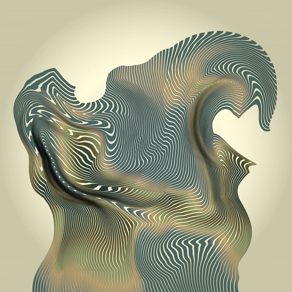 Organic Fluid Motion by Angelo Cerantola — canvas wall art