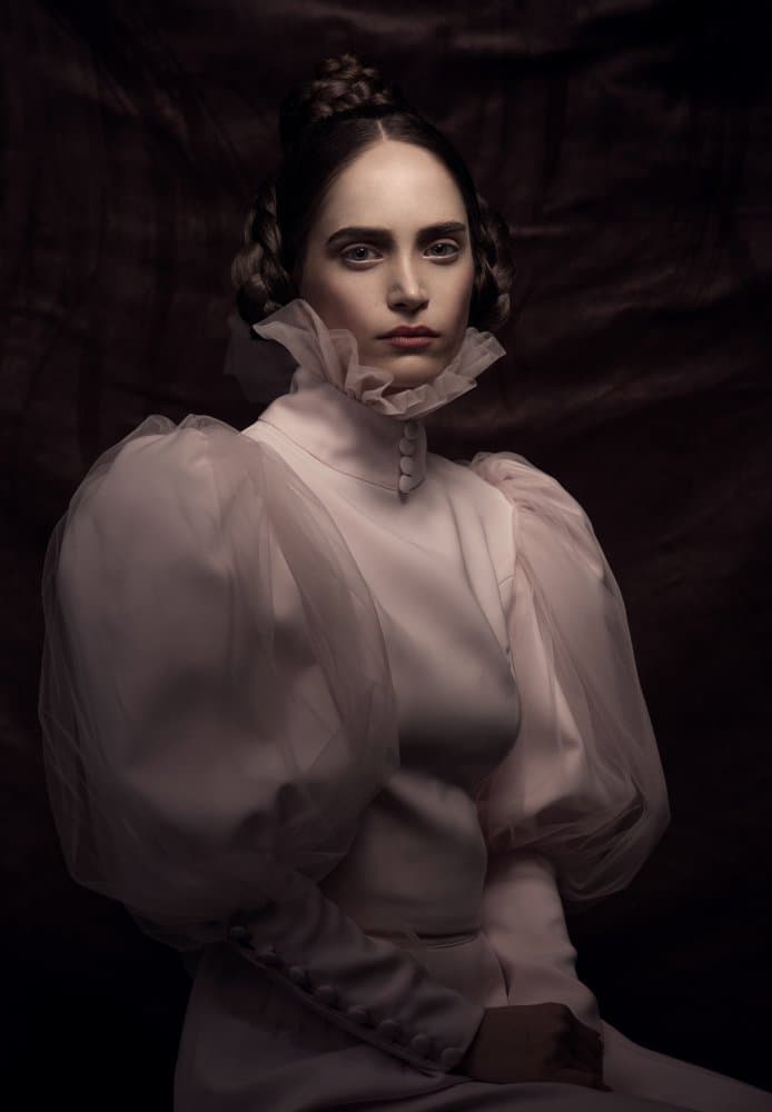 Dark Renaissance Woman by Peyman Naderi — canvas wall art
