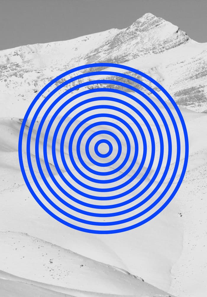 Blue Echoes by Athene Fritsch — canvas wall art