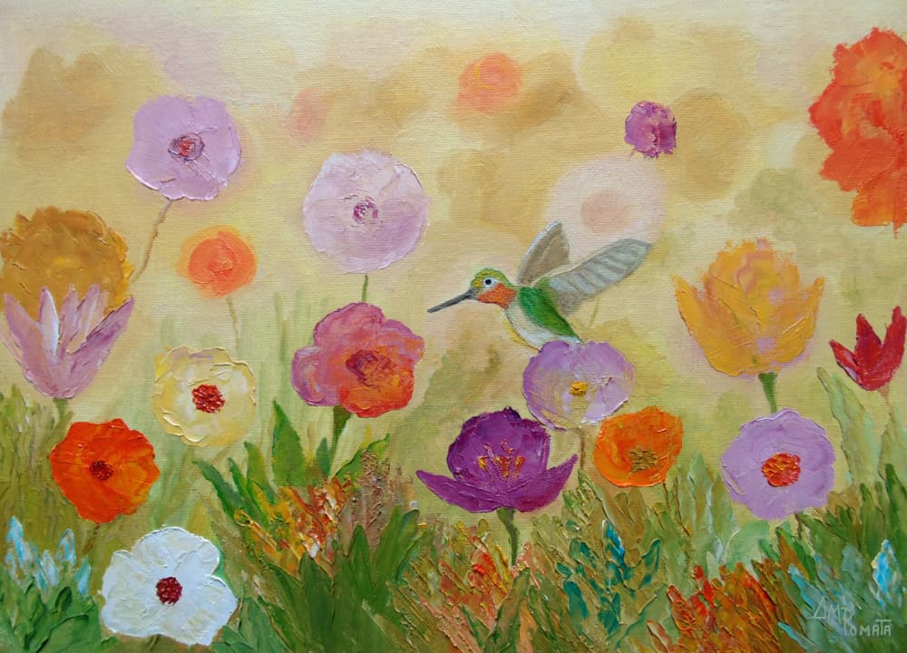 Summer Sweetness by Angeles M. Pomata — canvas wall art