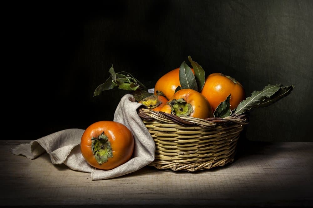 Rustic Persimmon Harvest by Adriana Vitale — canvas wall art